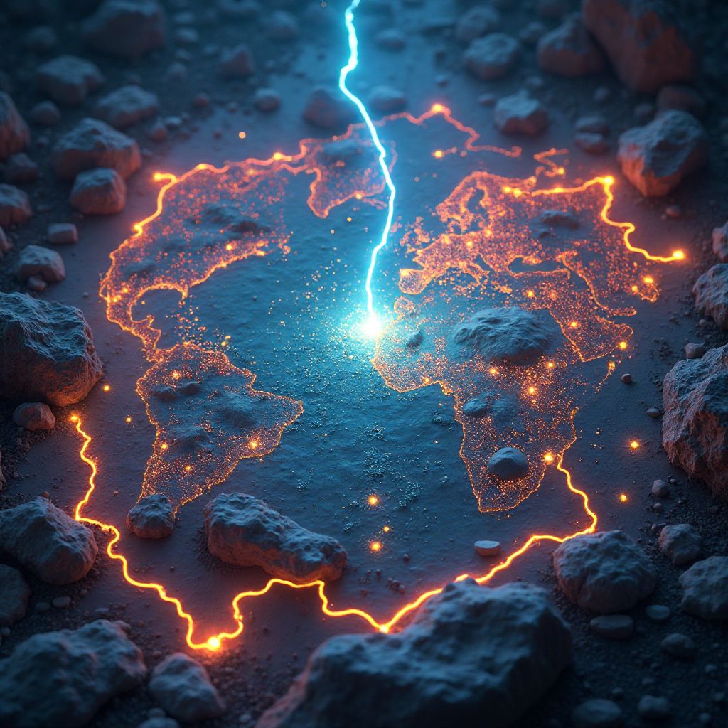 Magical mapping of elemental ley lines